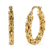 Yellow Gold Over Sterling Silver