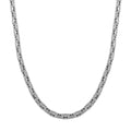 Viking Chain Necklace in 925 Sterling Silver (24 Inches) 70.60 Grams - Sticky add to cart bar