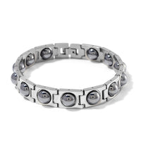 Terahertz 7-9mm 15.00 ctw Bracelet in Stainless Steel (7.00 In)