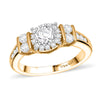 Yellow Gold Over Sterling Silver