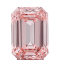 IGI Certified Luxuriant Lab Grown Pink Diamond (Emerald) (VS2) 2.00 ctw - Sticky add to cart bar