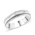 Doorbuster 950 Platinum Spinner Band Ring (Size 6.0) (7.50 g) - Sticky add to cart bar