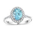 Certified & Appraised Rhapsody AAAA Santa Maria Aquamarine and E-F VS Diamond 2.25 ctw Ring in 950 Platinum 5.85 Grams - Sticky add to cart bar