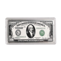Kundan 999.9 Fine Signature Silver Currency Bullion Bar (50 g)