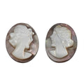 Set of 2 Blue Cameo (Ovl 10x8 mm) 2.41 ctw - Sticky add to cart bar