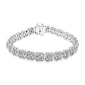 Verigold Diamond 3.04 ctw Bracelet in 10K White Gold (7.50 In) 13.25 Grams - Sticky add to cart bar