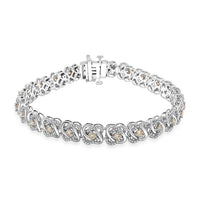 Verigold Diamond 3.04 ctw Bracelet in 10K White Gold (7.50 In) 13.25 Grams