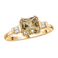 Iliana 18K Yellow Gold AAA Turkizite, Diamond (G-H, SI) Ring (Size 9.5) 2.10 ctw - Sticky add to cart bar
