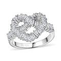 GP White Zircon Ring in Rhodium Over Sterling Silver (Size 10.0) 3.30 ctw - Sticky add to cart bar