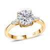 Yellow Gold Over Sterling Silver