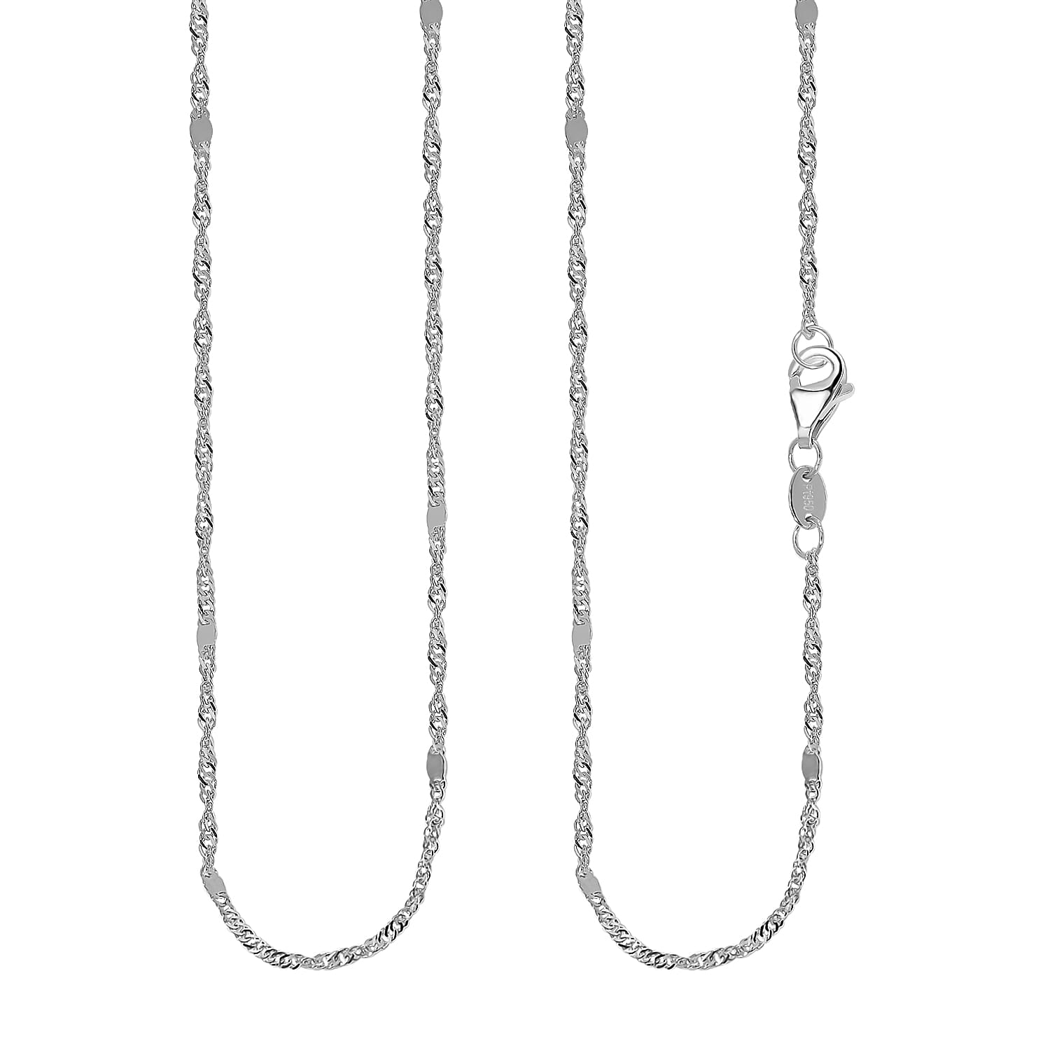 950 Platinum Chain Necklace 3.10 Grams 20 Inches