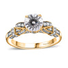 Yellow Gold Over Sterling Silver