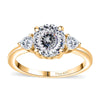 Yellow Gold Over Sterling Silver