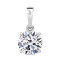 IGI Certified Luxuriant Lab Grown Diamond G VS2 3.00 ctw Solitaire Pendant without Chain in 950 Platinum - Sticky add to cart bar