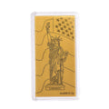 24K Gold Statue of Liberty Emboss Sheet 100mg - Sticky add to cart bar