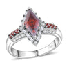 Red Moissanite