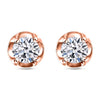 Rose Gold Over Sterling Silver
