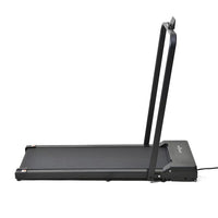 Soulsmart LED Display Non Slip Belt Treadmill with Handle - Black