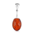 Baltic Amber Warm Glow Pendant without Chain in Sterling Silver - Sticky add to cart bar
