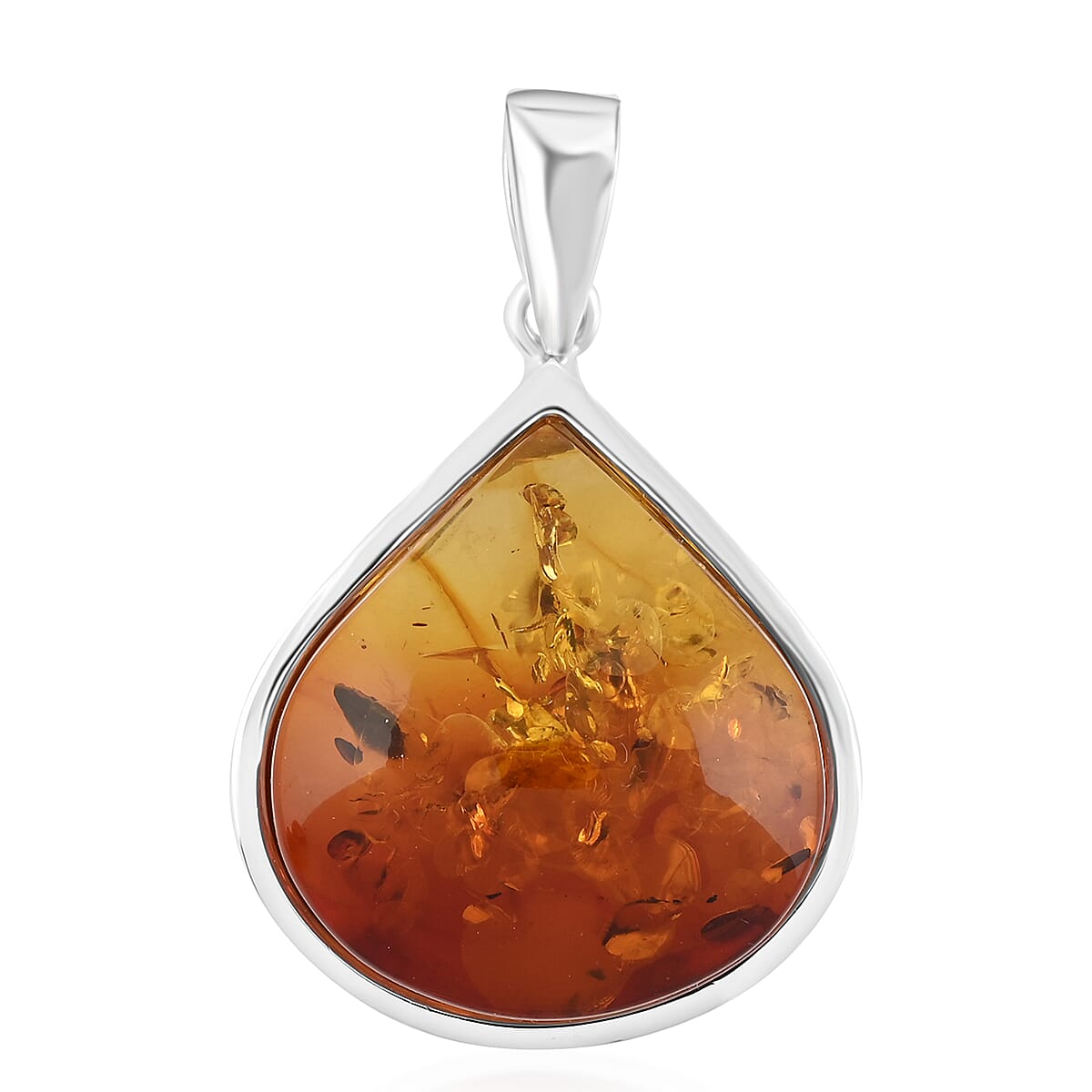 Baltic Amber Fancy Shape Pendant