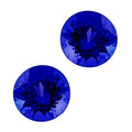 AAAA Tanzanite Set of 2 (Rnd 5 mm) 1.00 ctw - Sticky add to cart bar