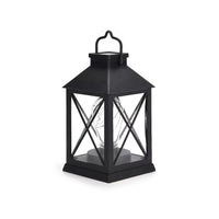 Copper LED String Lights Solar Lantern (4.1"x4.1"x7.3")