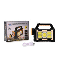 Solar Multi-Light Source Charging Lamp (1200mAh) with 3 Lighting Modes (Powered by Solar Charging and USB Cable)