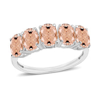 Marropino Morganite 5 Stone Ring