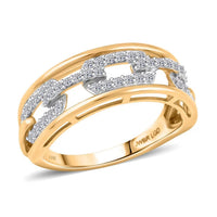 Luxuriant Lab Grown Diamond 0.35 ctw Ring in 10K Yellow Gold