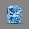 IGI Certified Luxuriant Lab Grown Blue Diamond (Radiant) (VS2) 4.50 ctw - Sticky add to cart bar
