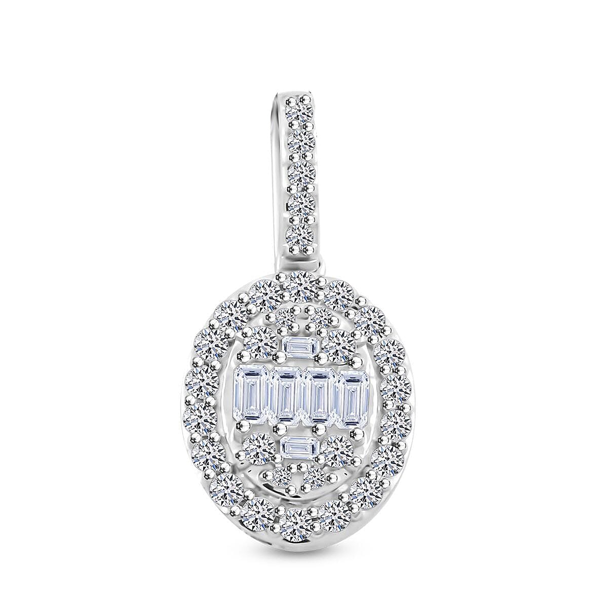 Luxuriant Lab Grown Diamond G SI 0.50 ctw Pendant