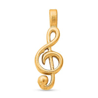Infinity Pendant in 24K Yellow Gold
