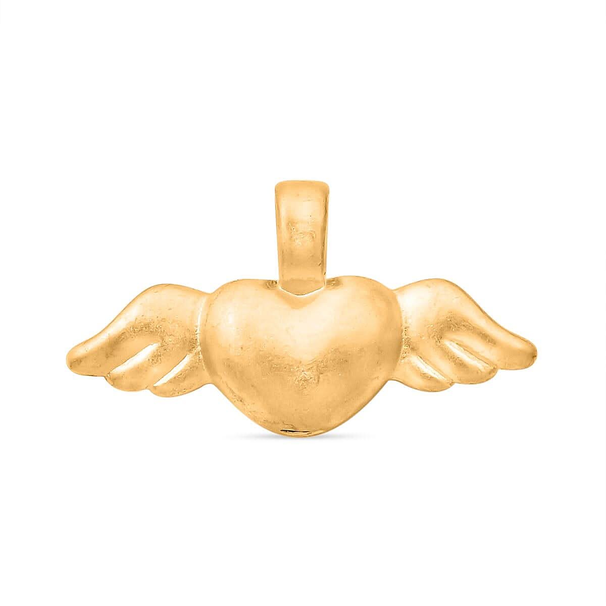 Angel Wing Pendant in 24K Yellow Gold