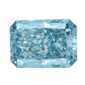 IGI Certified Luxuriant Lab Grown Blue Diamond (Radiant) (VS2) 1.00 ctw - Sticky add to cart bar