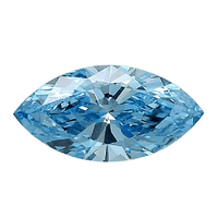 Doorbuster IGI Certified Luxuriant Lab Grown Blue Diamond (Marquee) (VS2) 1.00 ctw