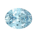 IGI Certified Luxuriant Lab Grown Blue Diamond (Oval) (VS2) 1.00 ctw - Sticky add to cart bar