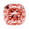 IGI Certified Luxuriant Lab Grown Pink Diamond (Cushion Square) (VS2) 1.00 ctw - Sticky add to cart bar