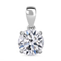 IGI Certified Luxuriant Lab Grown Diamond G-H VS 2.00 ctw Solitaire Pendant without Chain in 950 Platinum - Sticky add to cart bar