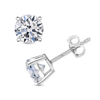 IGI Certified Lab Grown Diamond G-H VS 2.00 ctw Stud Earrings in 950 Platinum