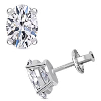 IGI Certified Luxuriant Lab Grown Diamond G-H VS 2.00 ctw Stud Earrings in 950 Platinum
