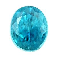 AAAA Perito Moreno Cambodian Blue Zircon (Ovl Free Size) 3.00 ctw