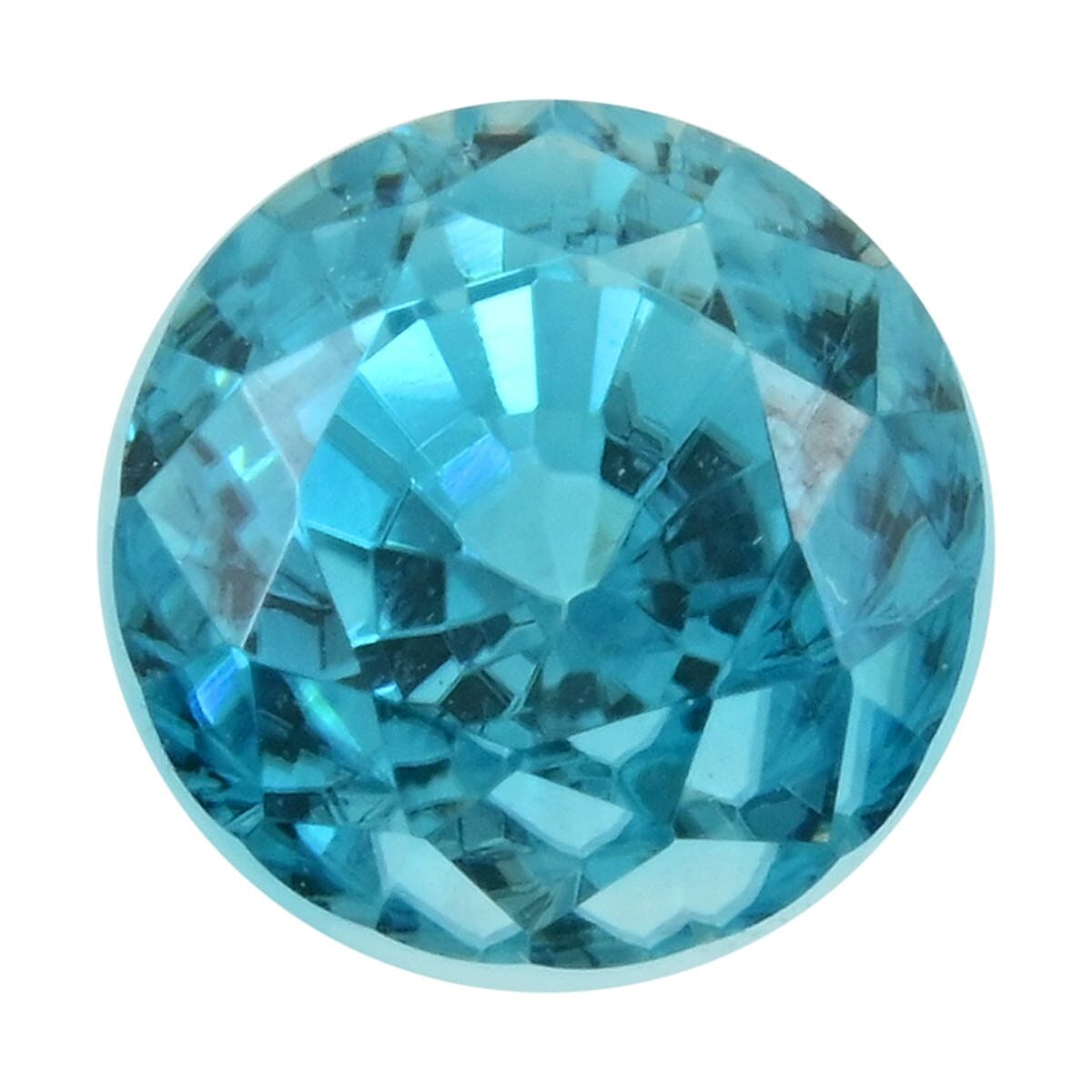 AAAA Cambodian Blue Zircon (Rnd Free Size) 3.00 ctw