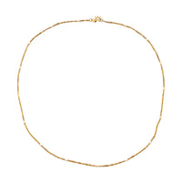 Twisted Chain in 24K Yellow Gold 18 Inches 2.50 Grams