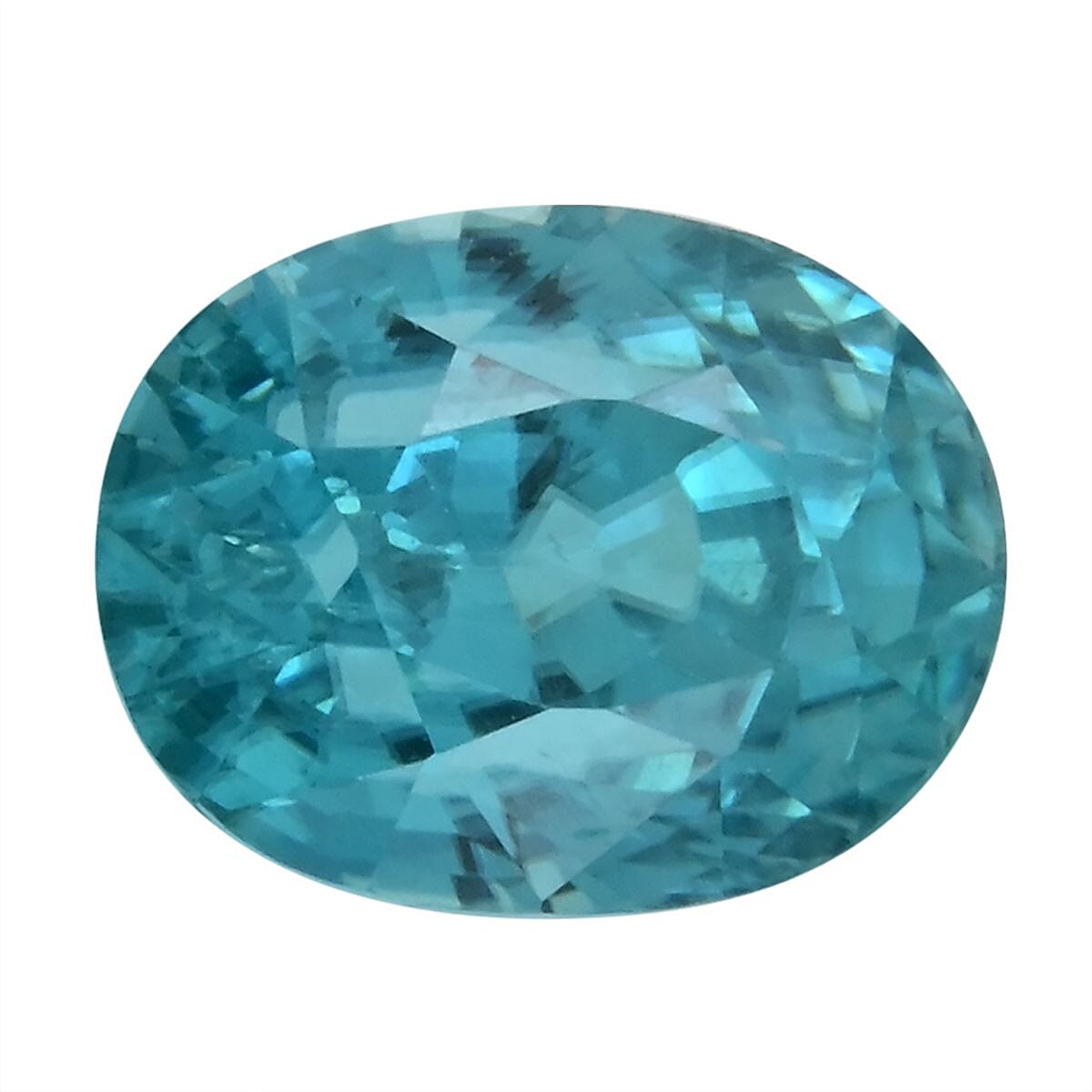 AAAA Cambodian Blue Zircon (Ovl) 6.00 ctw