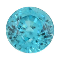 AAAA Cambodian Blue Zircon (Rnd Free Size) 4.91 ctw