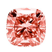 IGI Certified Luxuriant Lab Grown Pink Diamond (Cushion) (VS2) 2.00 ctw