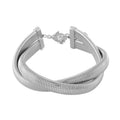 Wrap Texture Bracelet in Stainless Steel (7.50-9.50In) - Sticky add to cart bar