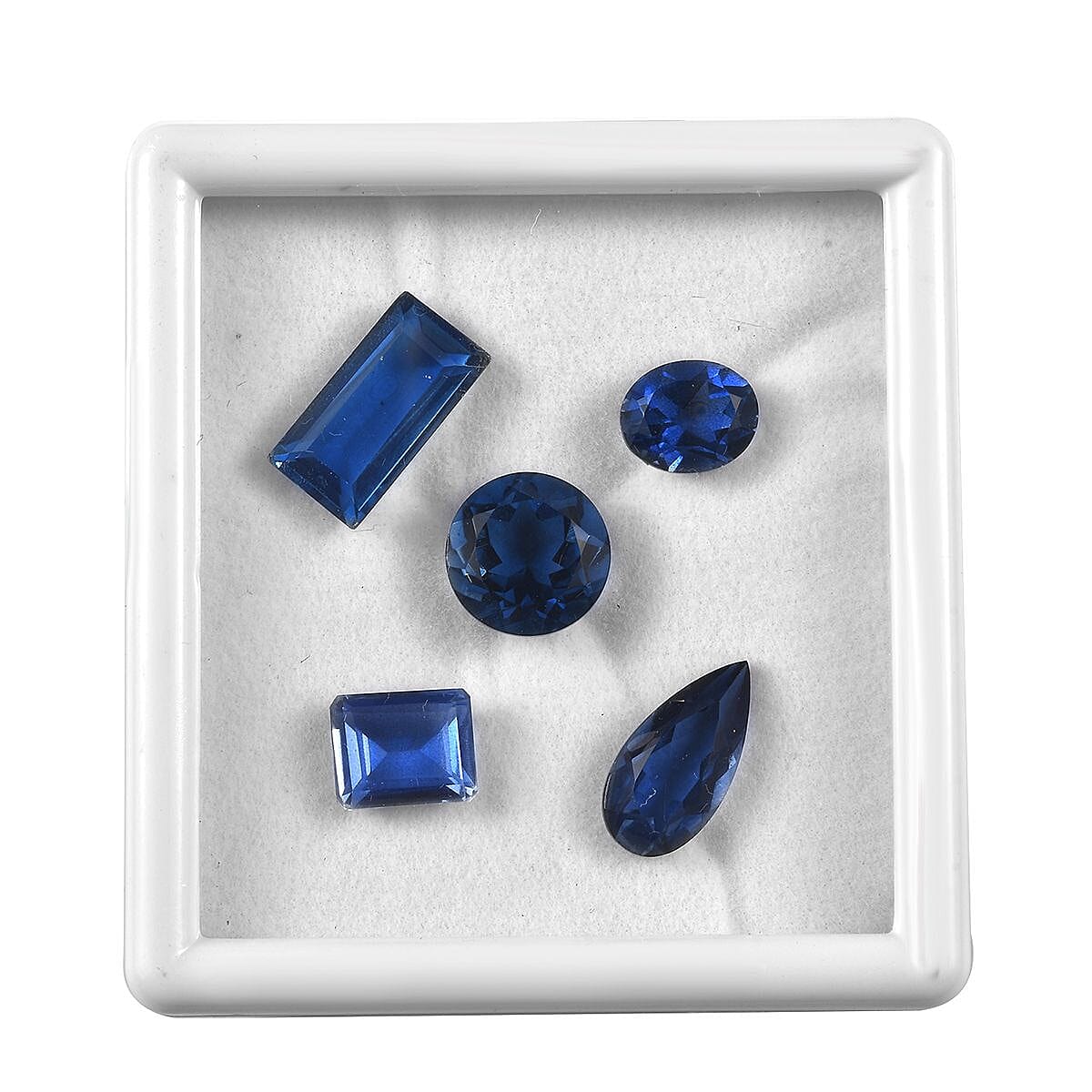 Ceylon Color Quartz Set of 5 (Mix Mix Size) 25.00 ctw