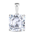 IGI Certified Asscher Cut Luxuriant Lab Grown Diamond G VS2 5.00 ctw Pendant without Chain in 950 Platinum - Sticky add to cart bar