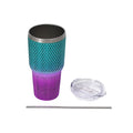 30oz Gradient Color Water Cup with Stainless Steel Straw - Sticky add to cart bar